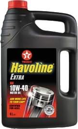 Texaco Havoline Extra 10W-40 olaj